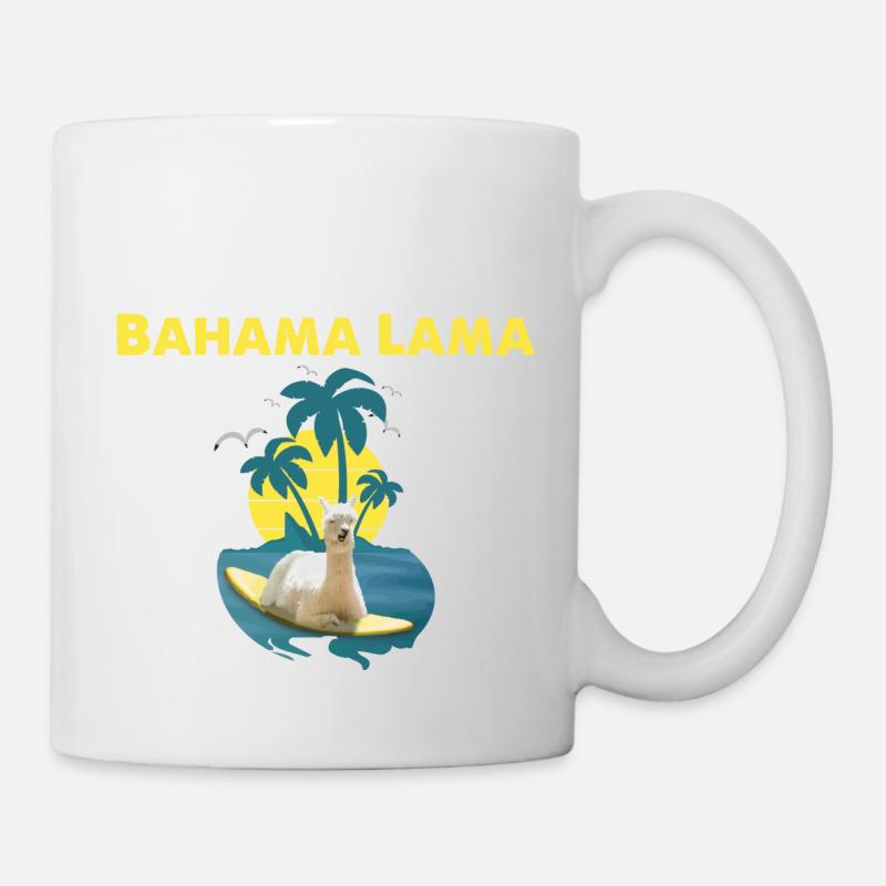 Bahama Lama - Mug blanc - blanc