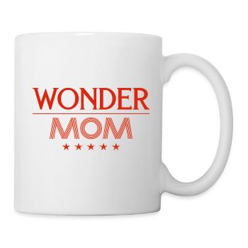 Wonder Mom final - Tasse - Weiß - Rechts