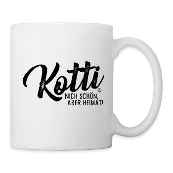 BERLIN KOTTI, NICH SCHÖN ABER HEIMAT! - Tasse - Weiß - Rechts