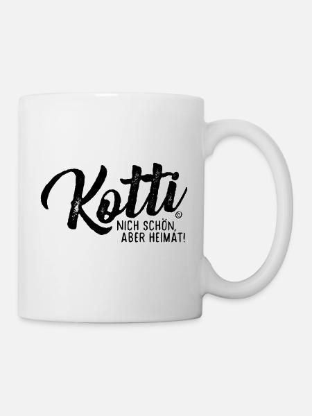 BERLIN KOTTI, NICH SCHÖN ABER HEIMAT! - Tasse - Weiß