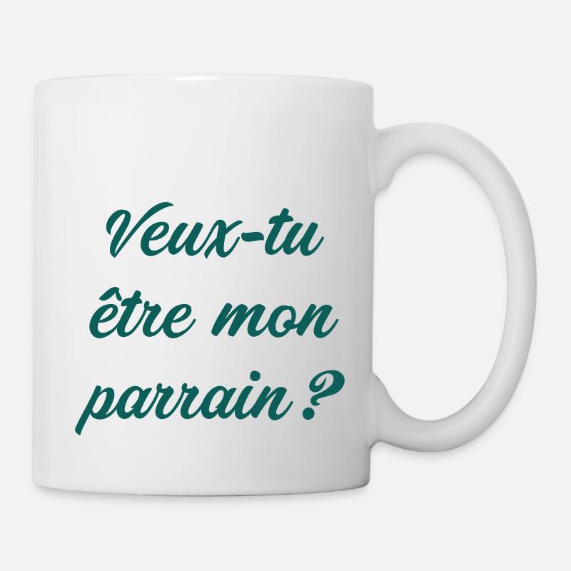 Parrain - Mug blanc - blanc