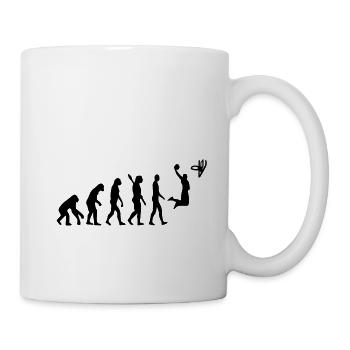 Basketball Evolution - Mug - white - Right