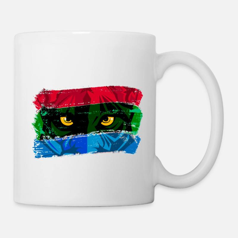 Cat's eyes - Mug - white