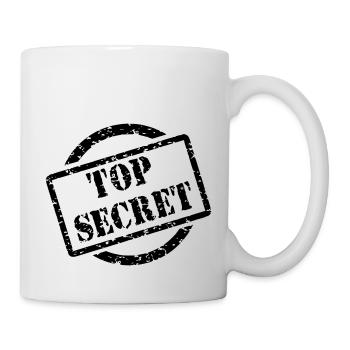 Top secret - Mug - white - Right