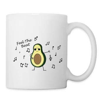 Sentez le battement d'avocat - Mug blanc - blanc - Droite