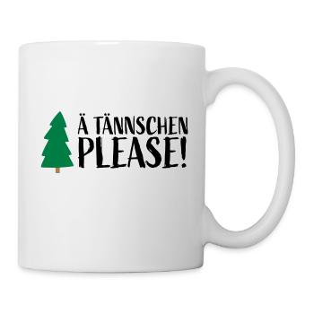 Xmas Denglisch - 100 plens ! - Mug blanc - blanc - Droite