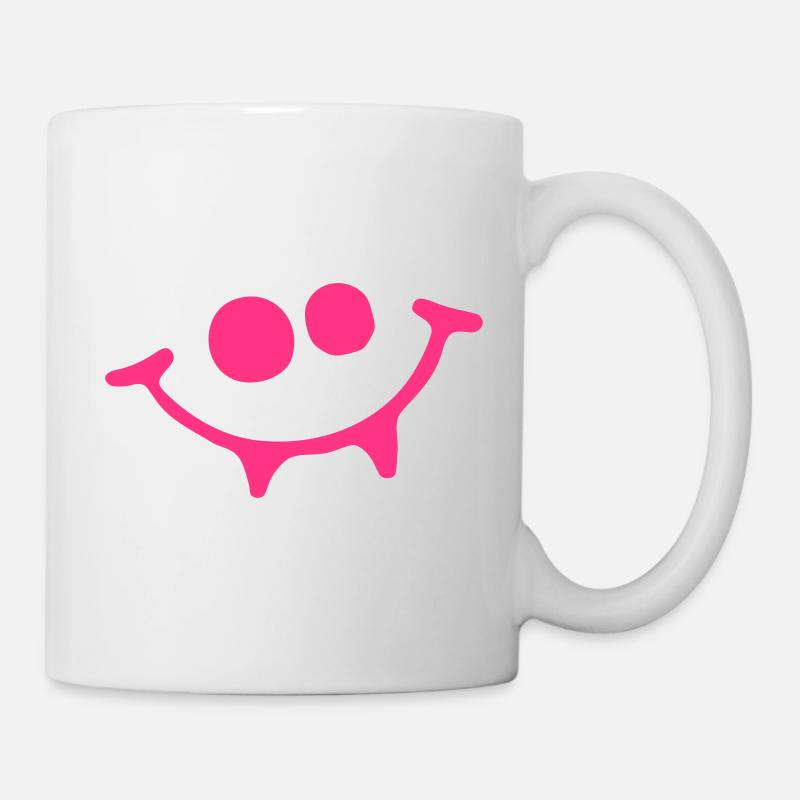 Smiley vampire - Mug blanc - blanc