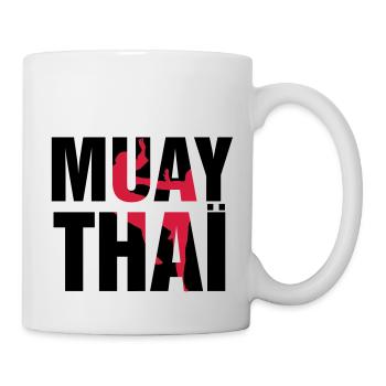 Muay Thaï ! - Tasse - Weiß - Rechts