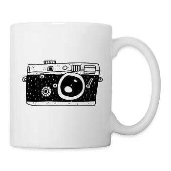 Analogkamera - Tasse - Weiß - Rechts