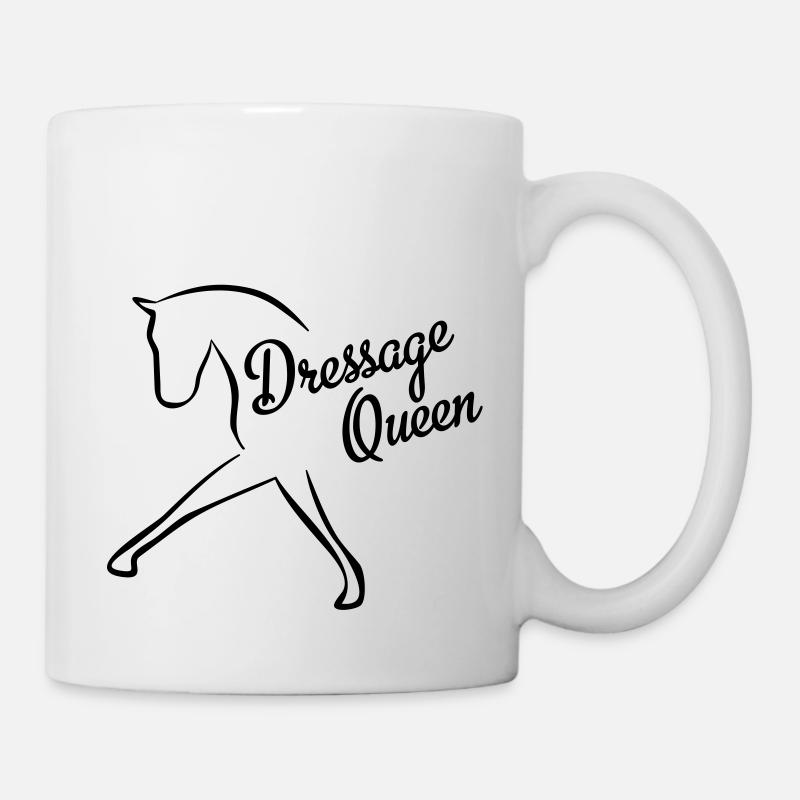 dressage - Mug - white