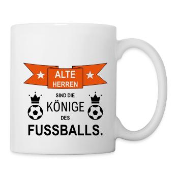 Fußball Alte Herren Geschenkidee - Tasse - Weiß - Rechts