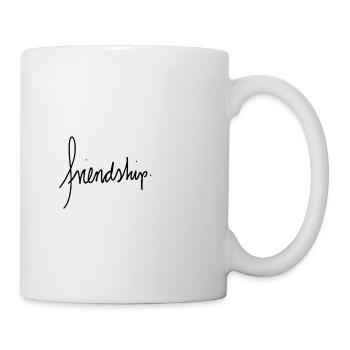 amitié. - Mug blanc - blanc - Droite