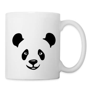 panda teddy bear cute animal t-shirt - Mug - white - Right