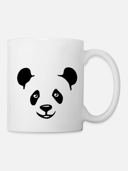 panda géant ours en peluche teddy - Mug blanc - blanc