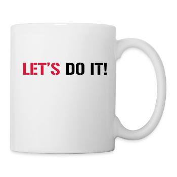 Let's do it! - Mug - white - Right