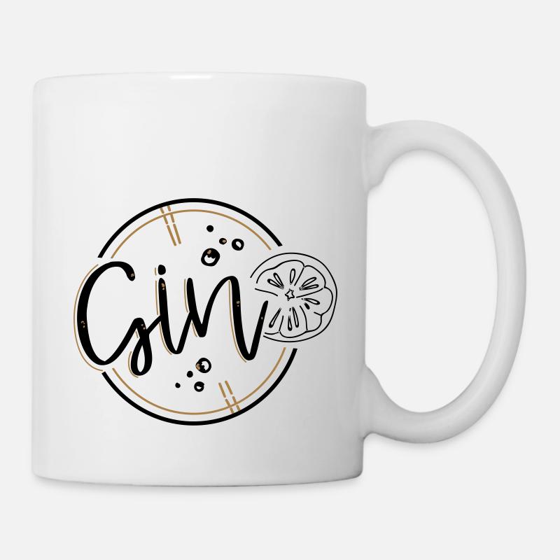 PAIR - GIN / Gin & Tonic Duo - Mug - white