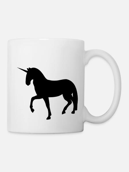 Einhorn - Tasse - Weiß