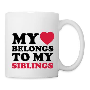 MHBTM siblings - Tasse - Weiß - Rechts