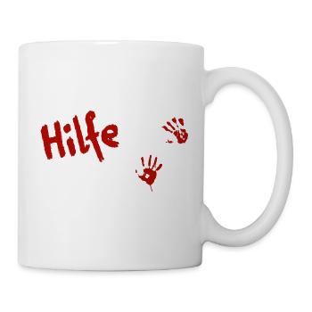 Help Graffiti - Mug - white - Right