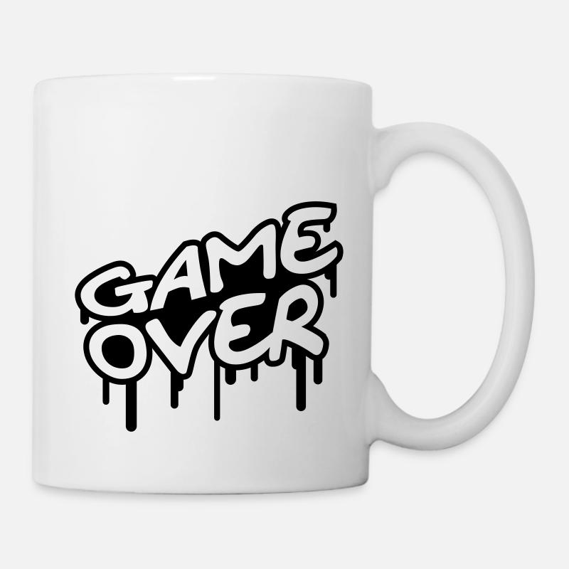 Game Over - Tasse - Weiß