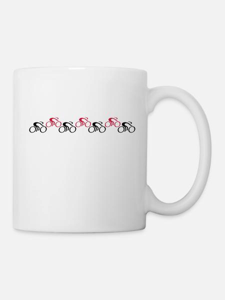 Bicycle Race - Tasse - Weiß