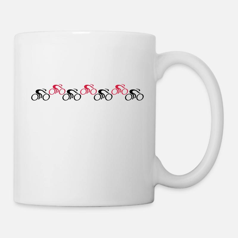 Bicycle Race - Tasse - Weiß