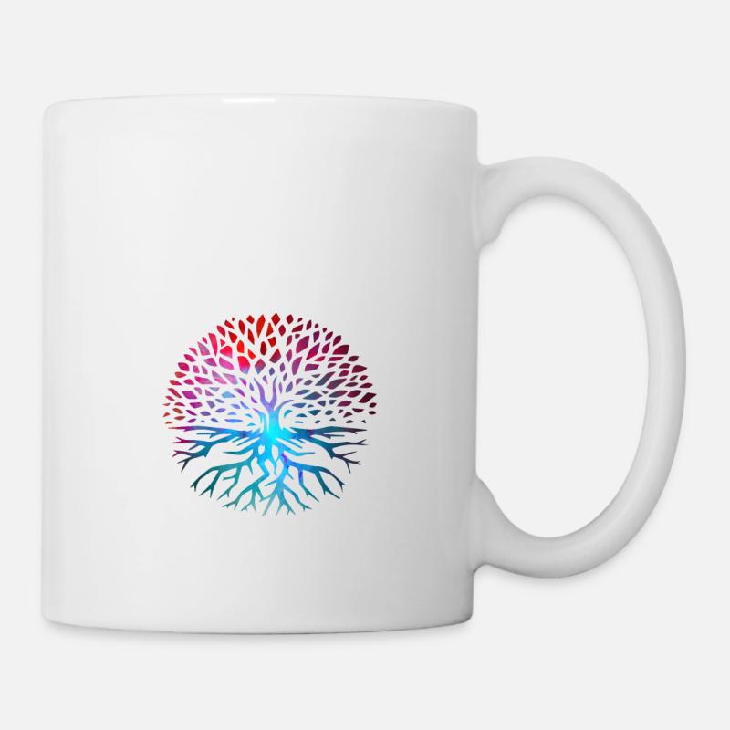 Arbre de vie - Mug blanc - blanc