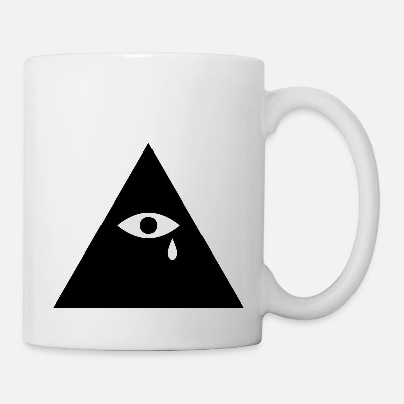 Pyramide - Mug blanc - blanc