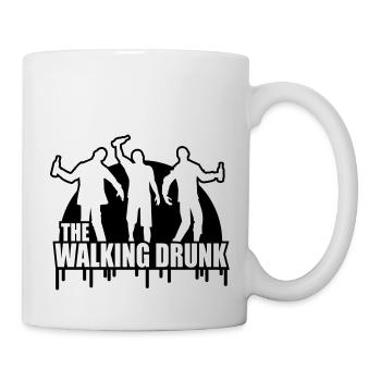 The Walking Drunk - St. Patrick's day - JGA-Zombie - Mug - white - Right