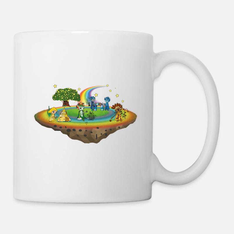 Les cinq bons sur Stella - Mug blanc - blanc