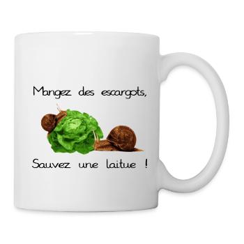 Snails - Mug - white - Right
