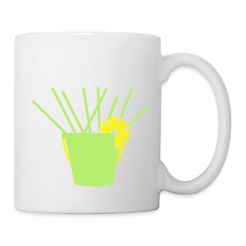 Eimer 2 - Tasse - Weiß - Rechts