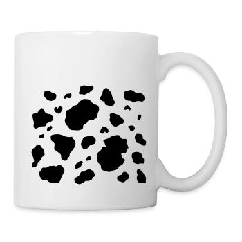 Peau de vache 2 - Mug blanc - blanc - Droite