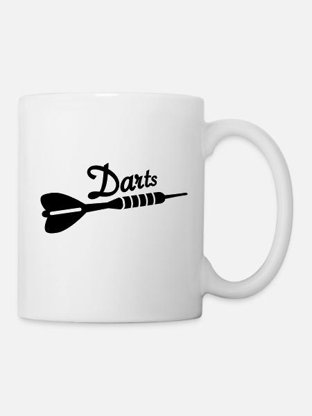 Darts - Tasse - Weiß