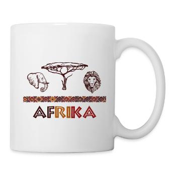 Africa Safari Gift Colorful Wild Holiday - Mug - white - Right