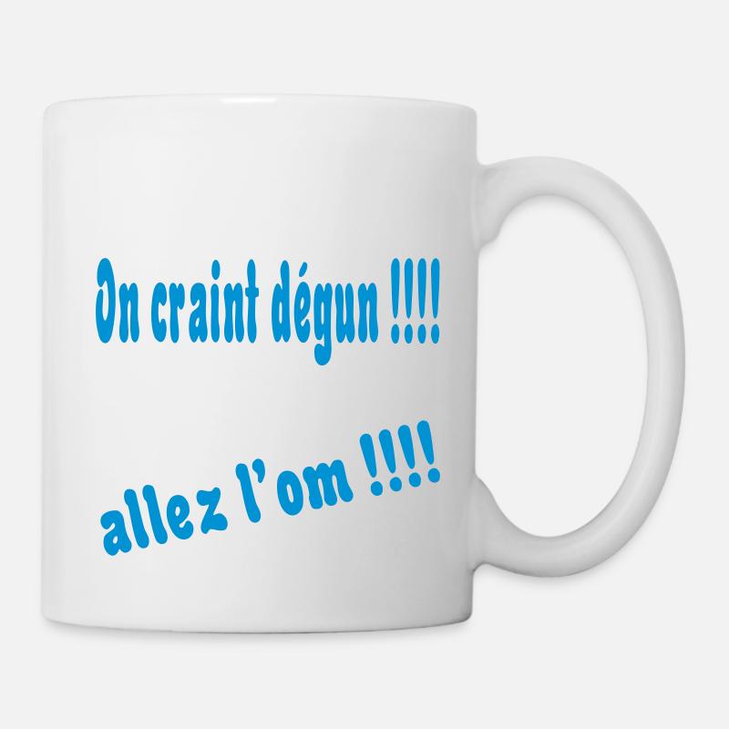 On craint dégun !!!! - Mug blanc - blanc