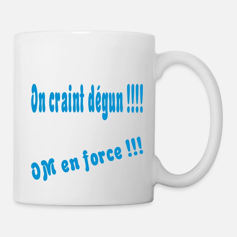 On craint dégun !!!! - Tasse - Weiß