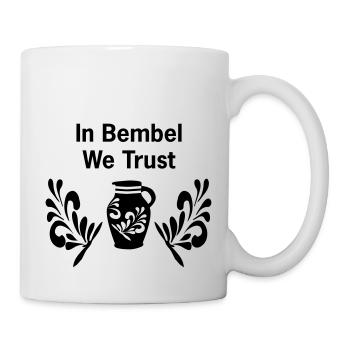 In Bembel we Trust | Frankfurt Motive - Tasse - Weiß - Rechts