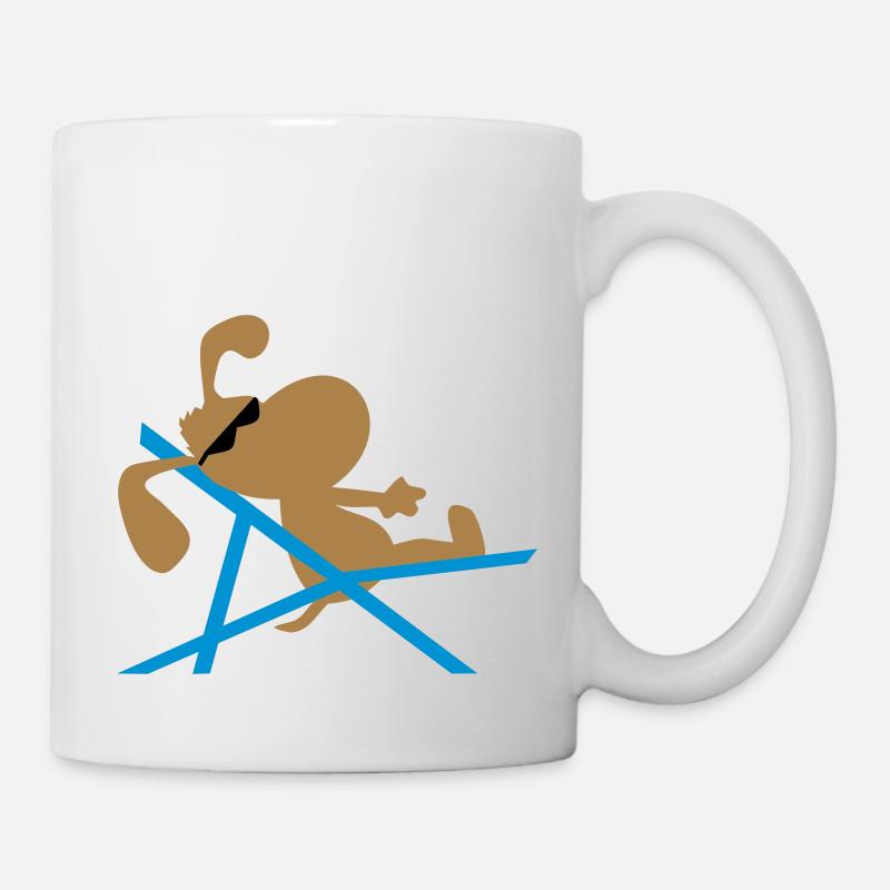 hund - Tasse - Weiß