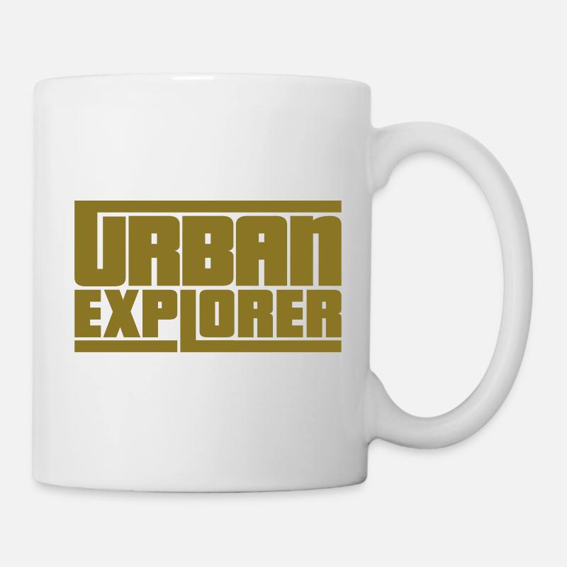 Urban Explorer - Tasse - Weiß