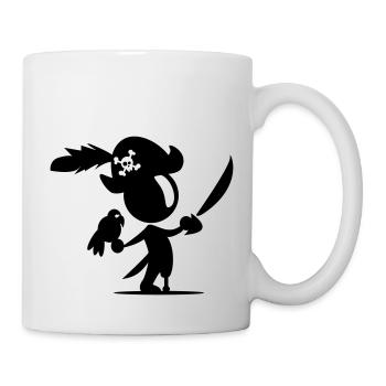 pirate - Mug blanc - blanc - Droite