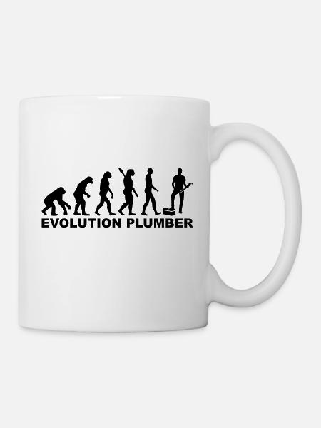 Klempner - Tasse - Weiß