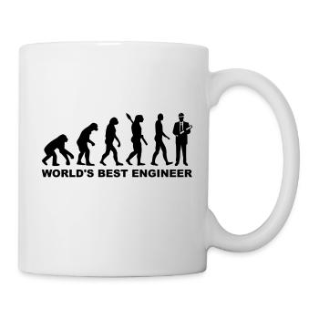 World's Best Engineer - Mug blanc - blanc - Droite
