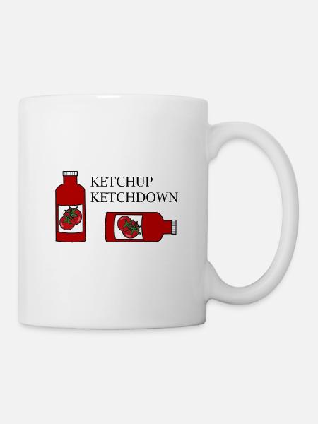 Ketchup, tomatoes, - Mug - white
