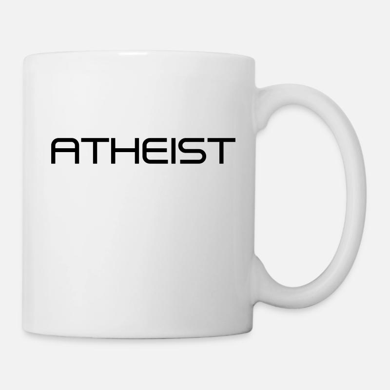 Atheist - Tasse - Weiß