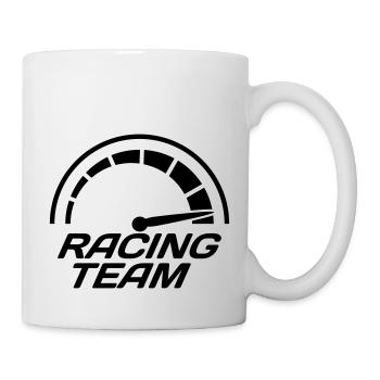 Racing team speedometer quick lawn - Mug - white - Right