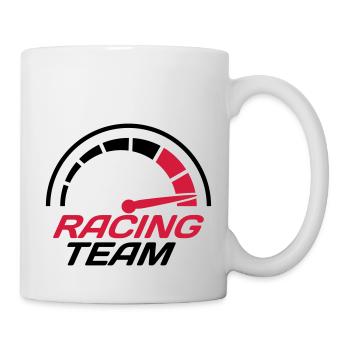 Racing team speedometer quick lawn - Mug - white - Right