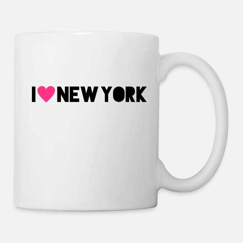I Love New York - Mug blanc - blanc