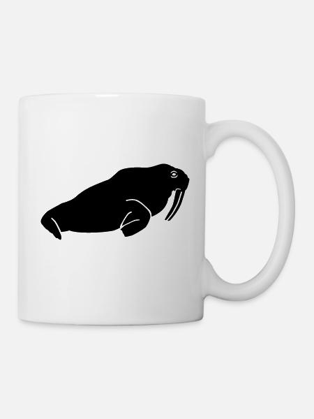 Morse - Mug blanc - blanc