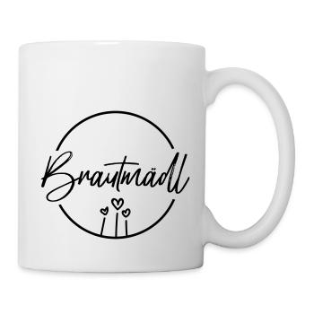 Brautmädl MädlsPoltern/DUO - Tasse - Weiß - Rechts